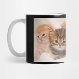 the 4 little cute cats Mug